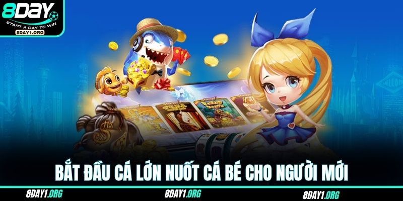 Cá Lớn Nuốt Cá Bé – Trò Chơi Săn Mồi Hút Nhất 2025 2 Bắt đầu cá lớn nuốt cá bé cho người mới