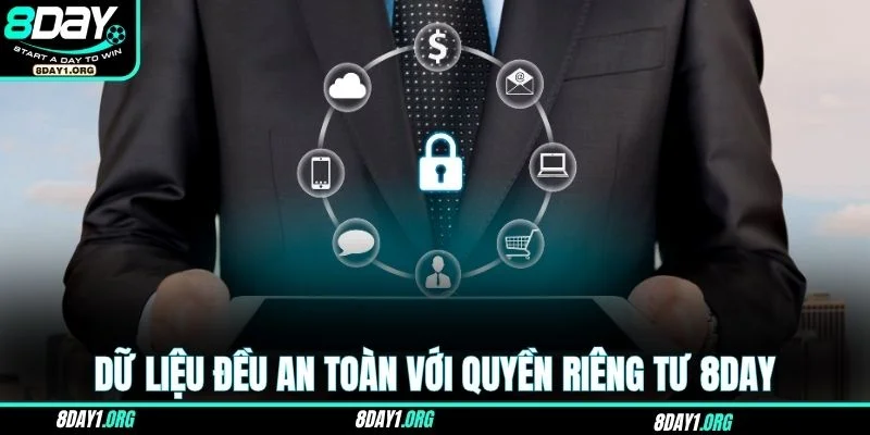 Quyền riêng tư 8DAY 2 Dữ liệu đều an toàn với quyền riêng tư 8DAY