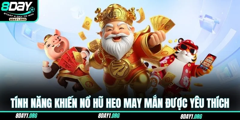 Nổ Hũ Heo May Mắn – Cơ Hội Săn Thưởng Dễ Chưa Từng Có 3 Tính năng đặc biệt khiến nổ hũ Heo May Mắn được yêu thích nhất